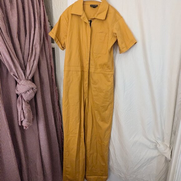 Nooworks Mustard Yellow Jumpsuit in Medium - Picture 2 of 7